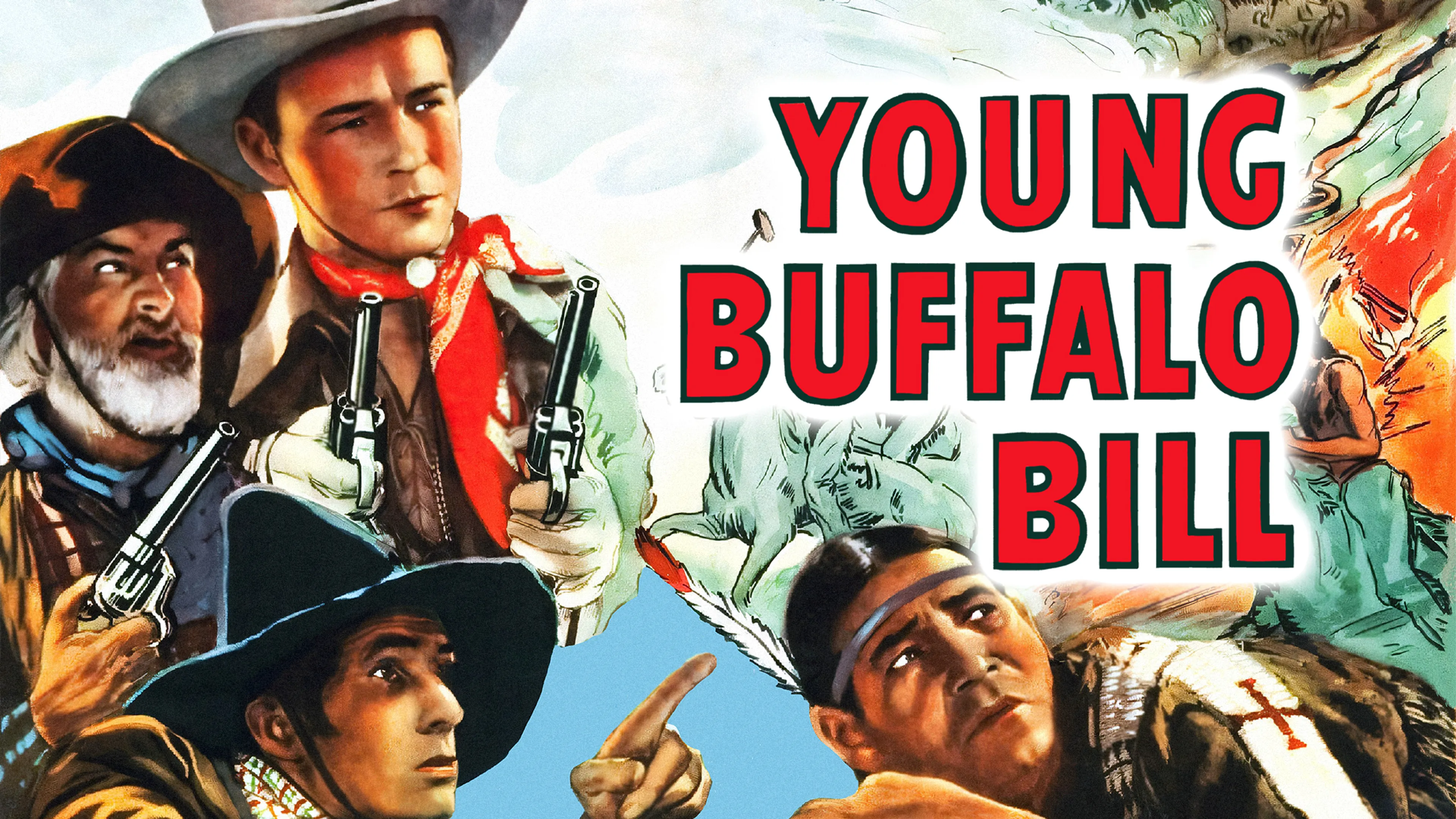 Young Buffalo Bill poster